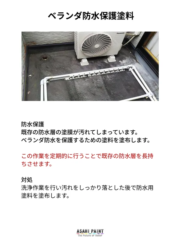 バルコニー劣化